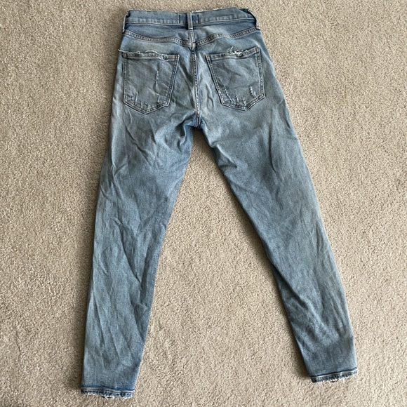 Agolde Nico High Rise crop jeans, size 24 - Picture 2 of 9